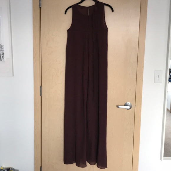 NWOT Madewell shirred silk-blend maxi dress - Picture 8 of 8